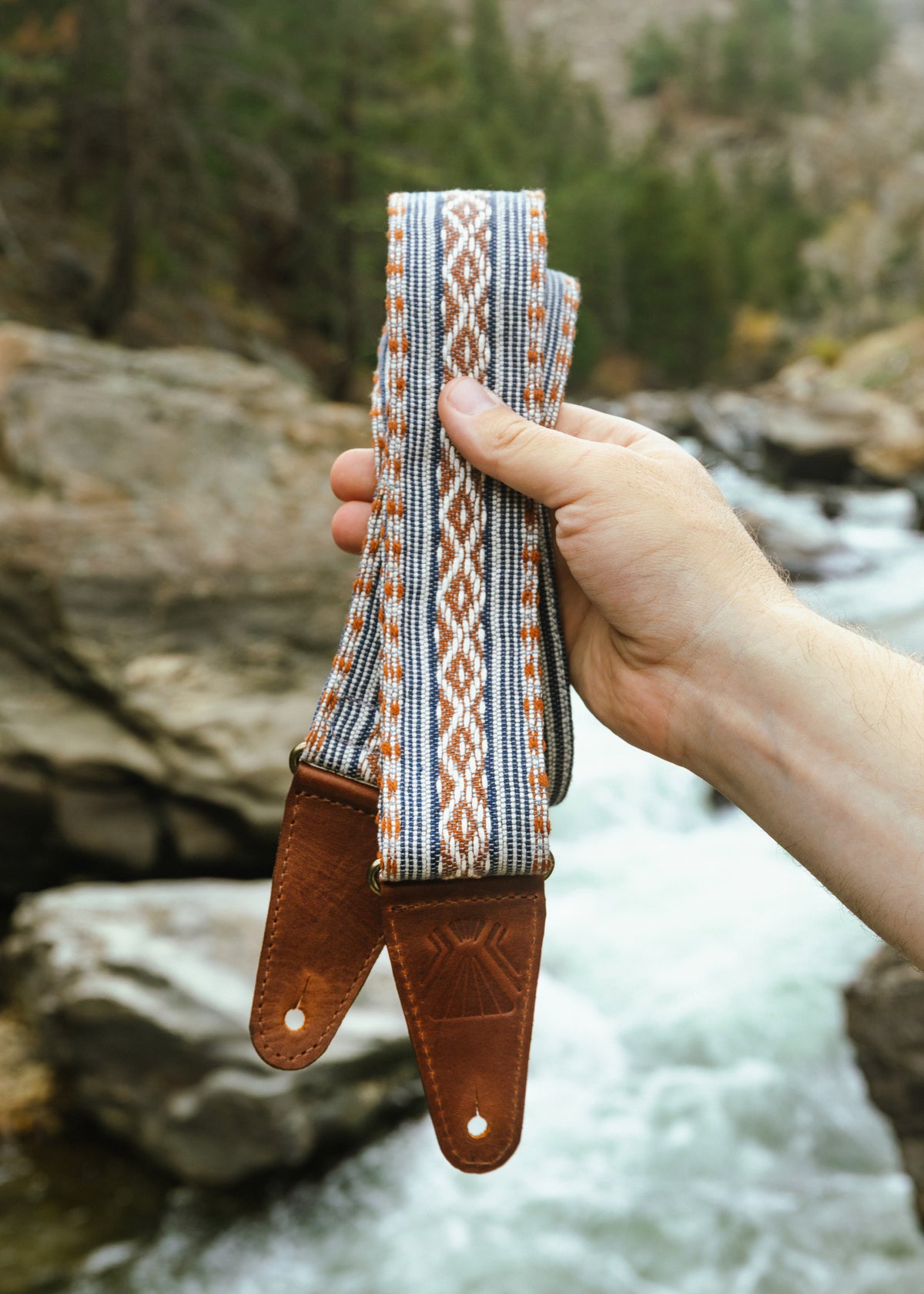 La Tierra Handwoven Guitar Strap